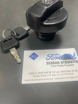 Amarok Focus MK1 - Fiesta 02-08 Fusion 03-11 Connect 02-06 Yakıt Depo Kapağı Anağtarlı 2s419030