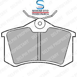 Volkswagen ARKA FREN BALATA TAKIMI GOLF4 BORA PASSAT JETTA İBİZA AUDİ DELHPİ LP565 1J0698451 1H0698451 1K0698451J 8E0698451A