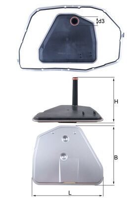 HİDROLİK FİLTRE CONTA İLE AUDI A4 04-09 -A6 2.7-2.8-3.0-3.2-4.2 04-11 -A8 2.8-3.0-3.2-4.2 03-10 -VW PHAETON 3.0 04-16