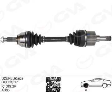 ÖN AKS KOMPLE SOL FORD MONDEO I -II 1.6- 1.8 - 2.0 93 00