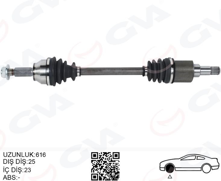 ON AKS KOMPLE SOL FORD TRANSİT COURIER 1.5 -1.6 TDCİ 14