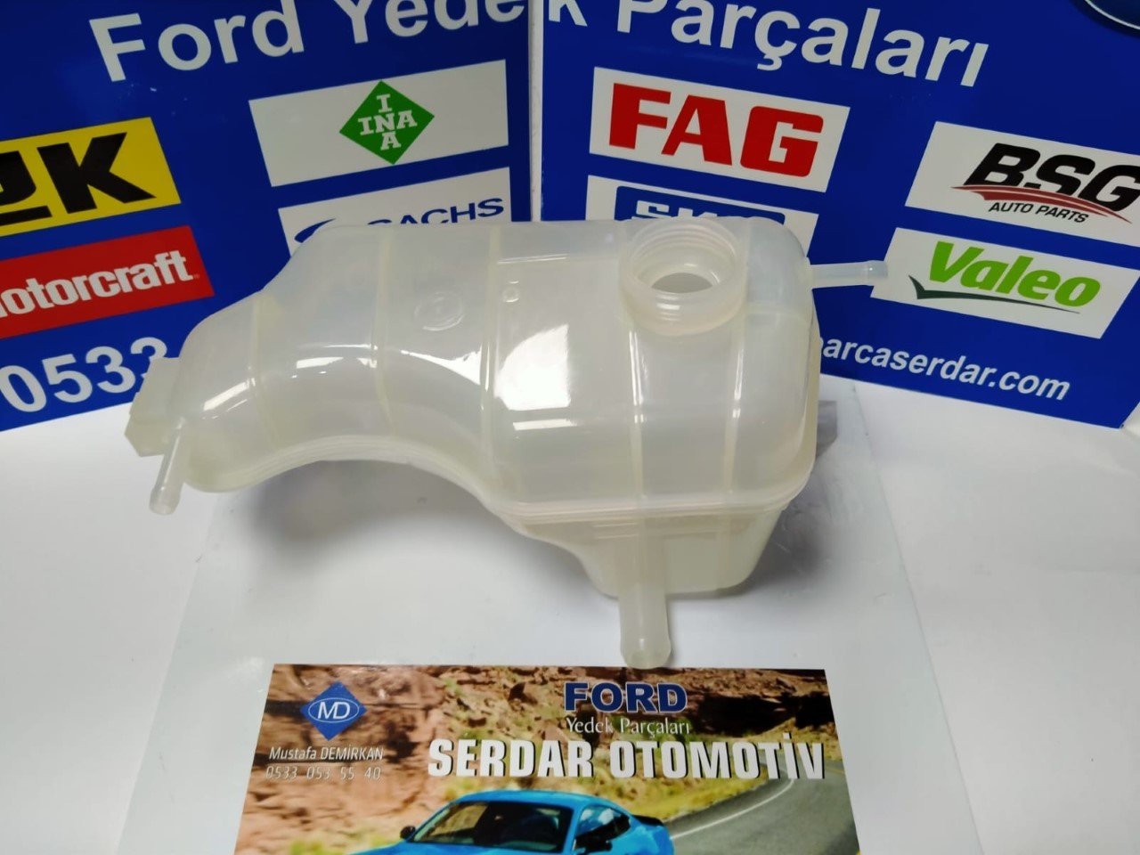 Ford Fiesta Radyatör Su Deposu Kapaklı Klimalı - Klimasız 3 Çıkışlı 1996-2001 ARASI ys618k218ca