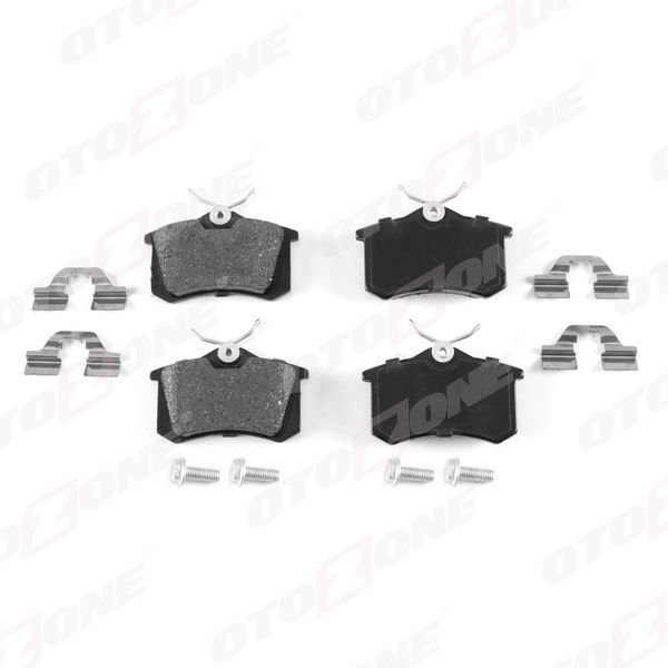 Arka Fren Balata Takımı GOLF3 GOLF4 GOLF5 JETTA PASSAT B5  Audi A3 TOLEDO-OCTAVİA 1J0698451 1K0698451J OTOZONE FDA1000-R3