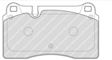 AUDİ ÖN FREN BALATA TAKIMI TOUAREG-Q7-PORCHES CAYENNE 04-SONRASI FDB1877 7L6698151J 7P6698151C