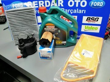 Yağ Bakım Seti 1.4 Dizel  Fiesta Castrol 5W30