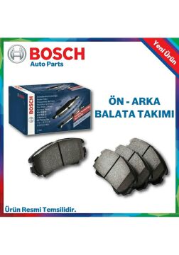 Focus Cmax VolvoS40 MK2 MK3 Ön ve Arka Fren Balata Takımı 06-17 Arası Bosch 0986495215