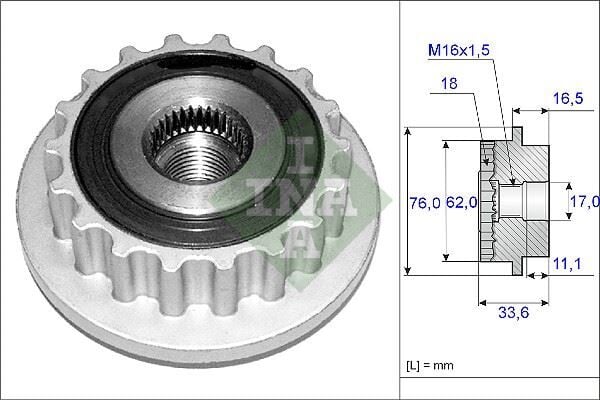 T5 TOUAREG ŞARJ DİNEMO KASNAĞI KAPLİN KLİMA 070903201C HELLA 9XU358038721 ZB-32