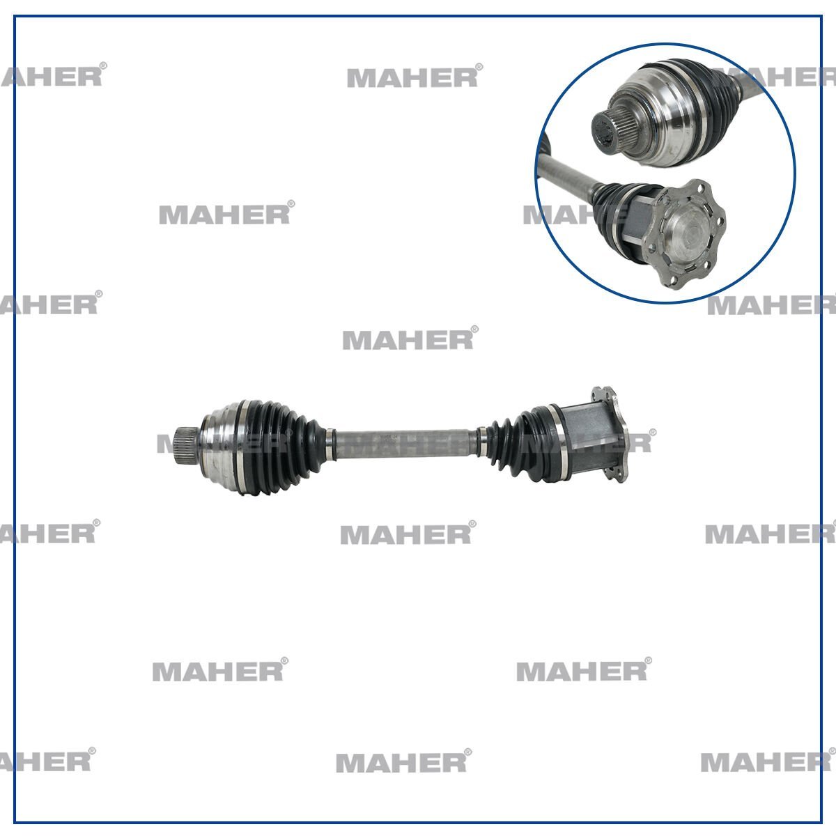Audi A6 A7 11-14 Ön Aks Komple 42 Diş 498mm 4G0407271E 8R0407271 MHR37064