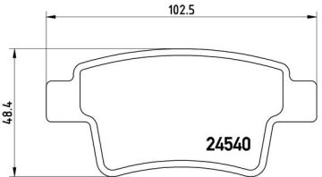 ARKA BALATA C4 PICASSO GRAND PICASSO 1.6 HDI 110HP FAB-1.8 16V-2.0 16V-2.0 HDI 06