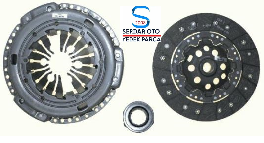VOLKSWAGEN DEBRİYAJ SETİ BİLYALI GOLF4 OCTAVİA 1.8T AGU LUK 623304700 038141025P