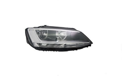 Volkswagen Jetta Far Sağ Motorlu Siyah 11-18 Arası DEPO 44111G6RMLDEM2 5C7941006H  3-K