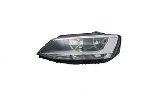 Volkswagen Jetta Far Sol Motorlu Siyah 11-18 Arası DEPO 44111G6LMLDEM2 5C7941005H D1-F1