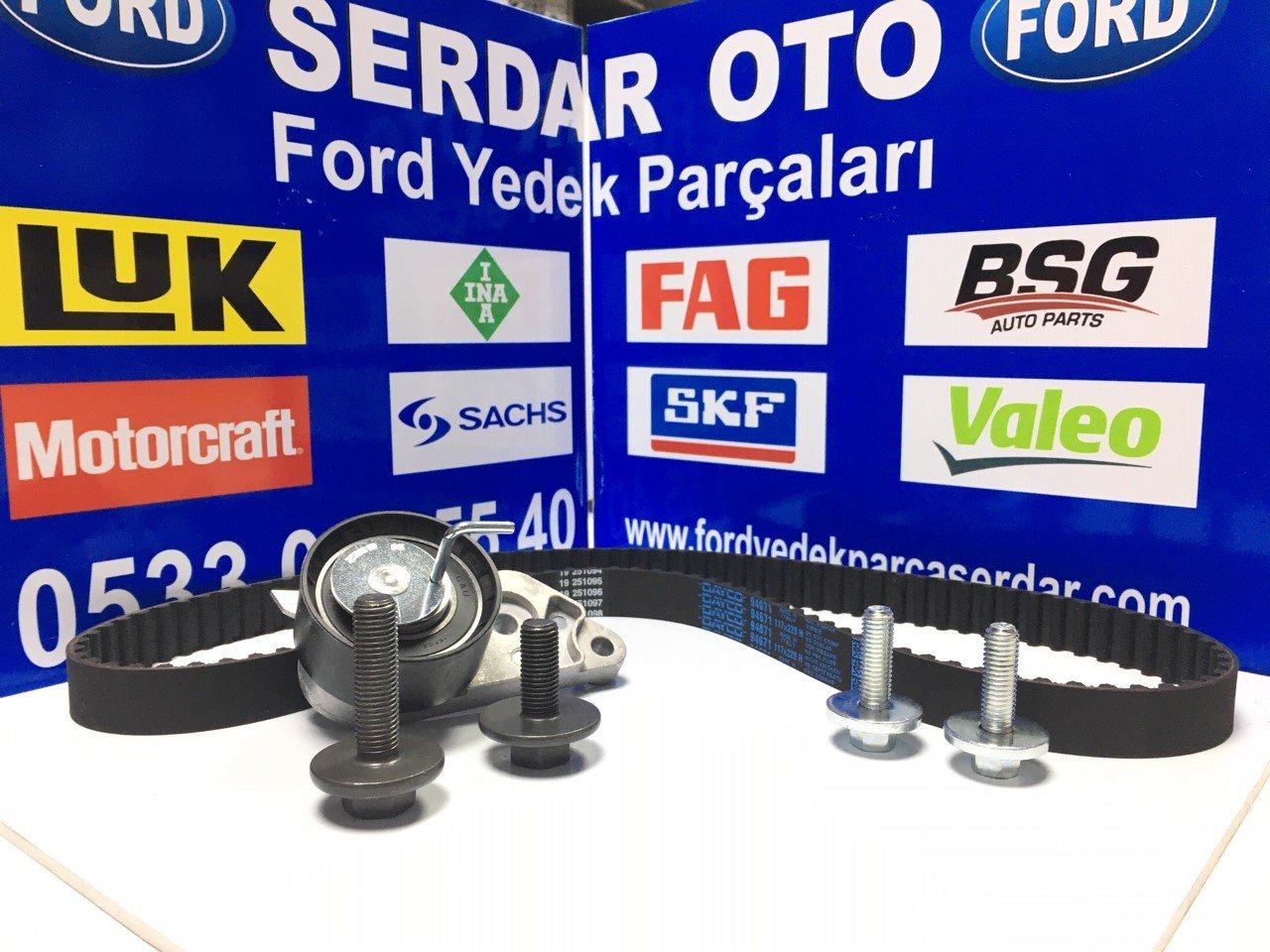 Ford (Focus1 98-05 ) (Fiesta 96-01 )Triger Kayış Seti Benzinli Motor DAYCO KTB286 (Kargosu Ücretsiz)