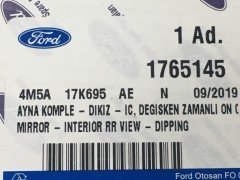 İç Dikiz Aynası Focus Cmax Courier Transit 4M5A17T695 Orjinal Ford Otosan