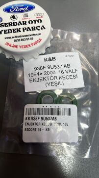 Ford Escort Enjektör Keçesi Yeşil 1.6 1.8 16v Clx Takım Fiyatıdır 938F9U537AB