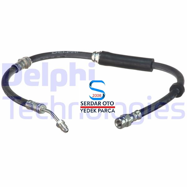AUDİ ÖN FREN HORTUMU SOL 13-SONRASI 637MM DELHPİ LH7406 8W0611707G ZF-19