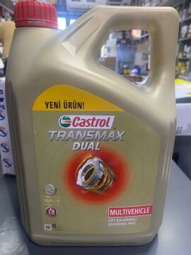 Otomatik Şanzıman Yağı Dsg Transmax Dsg 7w 4LT DUAL CASTROL
