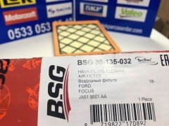 Focus Hava Filtresi Benzili ve dizel Aynıdır 2019-2023 Yıllar Arası JX619601AA