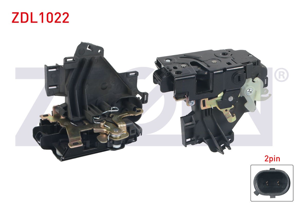 Vw Arka Kapı Kilidi Sol 2 fiş Polo Skoda Fabia Seat İbiza Cordoba ZDL1022