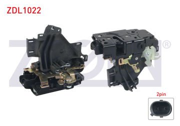 Vw Arka Kapı Kilidi Sol 2 fiş Polo Skoda Fabia Seat İbiza Cordoba ZDL1022