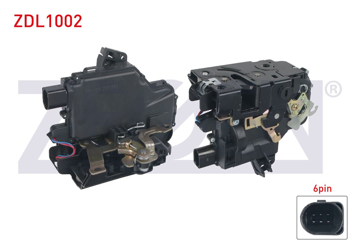 Vw Sol Arka Kapı kilidi MOTORLU 6 PİN GOLF IV PASSAT BORA SEAT LEON CORDOBA POLO ZDL1002 3B4839015 M A