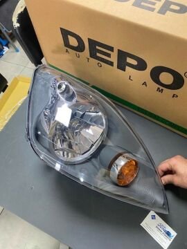 Ford Fiesta Ön Far Sağ 2006-2008 Yıllar Arası DEPO 431-1172RLDEM