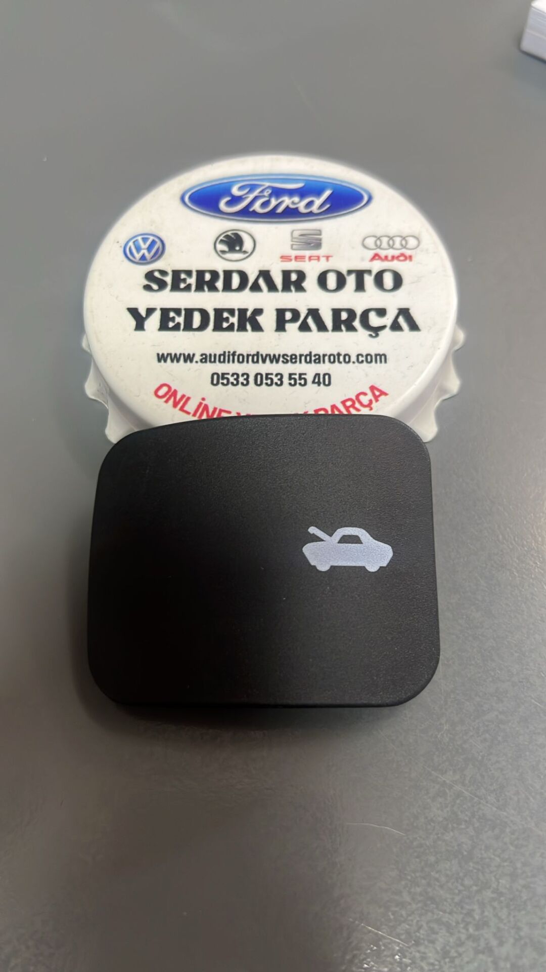Ford Fiesta Motor Kaput Açma Kolu Mandal 02-08 Arası 2S6H16B626AD R4-35