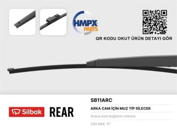 ARKA SİLECEK SÜPÜRGESİ 280MM 10- GOLF6 GOLF7 POLO 6R ATECA A1 FABİA YETİ SİLBAK 5K6955427A