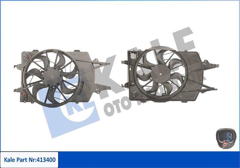 FAN MOTORU FOCUS MK1 TEKLİ 98-04 ARASI AC 1.6 2.0 ZETEC KOMPLE KALE 413400