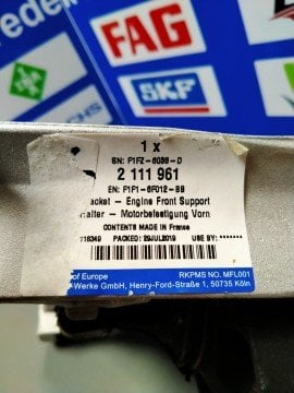 Ford Focus Cmax Kuga Volvo Motor Takozu Sağ Üst Otomatik Vites Tdci Orjinal f1f16f012