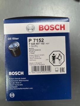 Volvo Yağ Filtresi v40 s60 s80 s90 xc60 xc90 v90 t2 t3 t4 t5 t6 2014-Sonrası Bosch F026407152