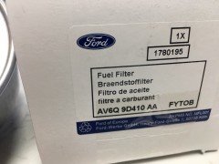 Ford Yakıt Mazot Filtre Elemanı 1.5-1.6 Tdci Euro5 Motor Dizel Focus Fiesta Bmax Courier Cmax Mondeo Volvo AV6Q9D410 MENT769D410AA (Kargosu Ücretsiz)