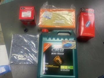 Ford CONNECT YAĞ BAKIM FİLTRE SETİ 2005-2008 ARASI 10W30 CASTROL ORJİNAL