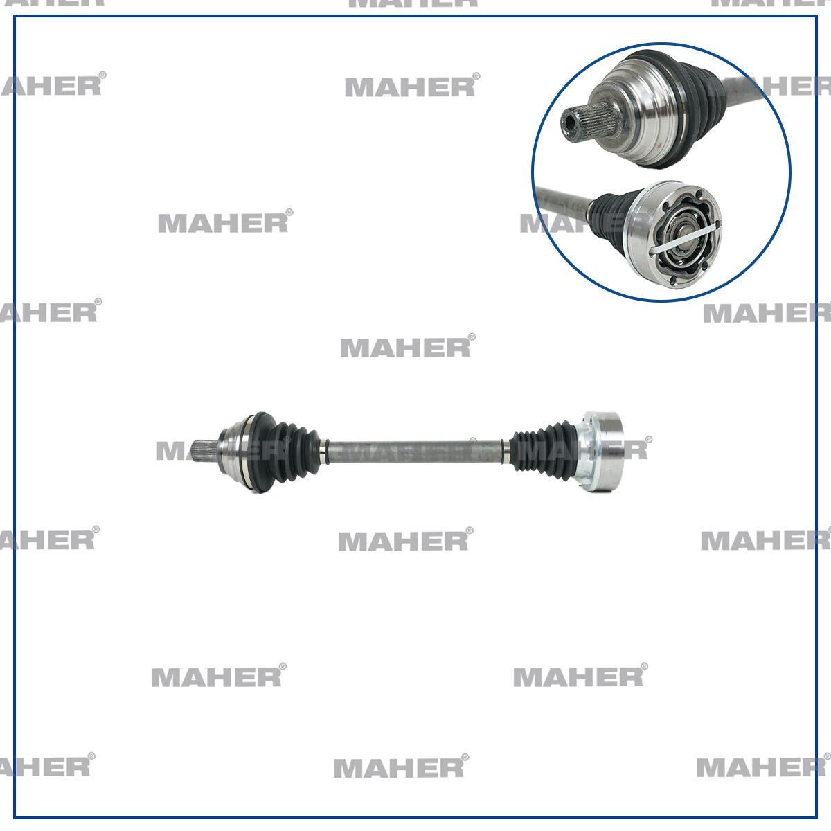 Volkswagen Ön Aks Sol Golf5 Golf6 Jetta Passat Audi A3 Leon 1.2 1.4 1.6 fsi tdi blf caxa 535mm MAHER 18795 3C0407271AC 1K0407271KP GR LA JA