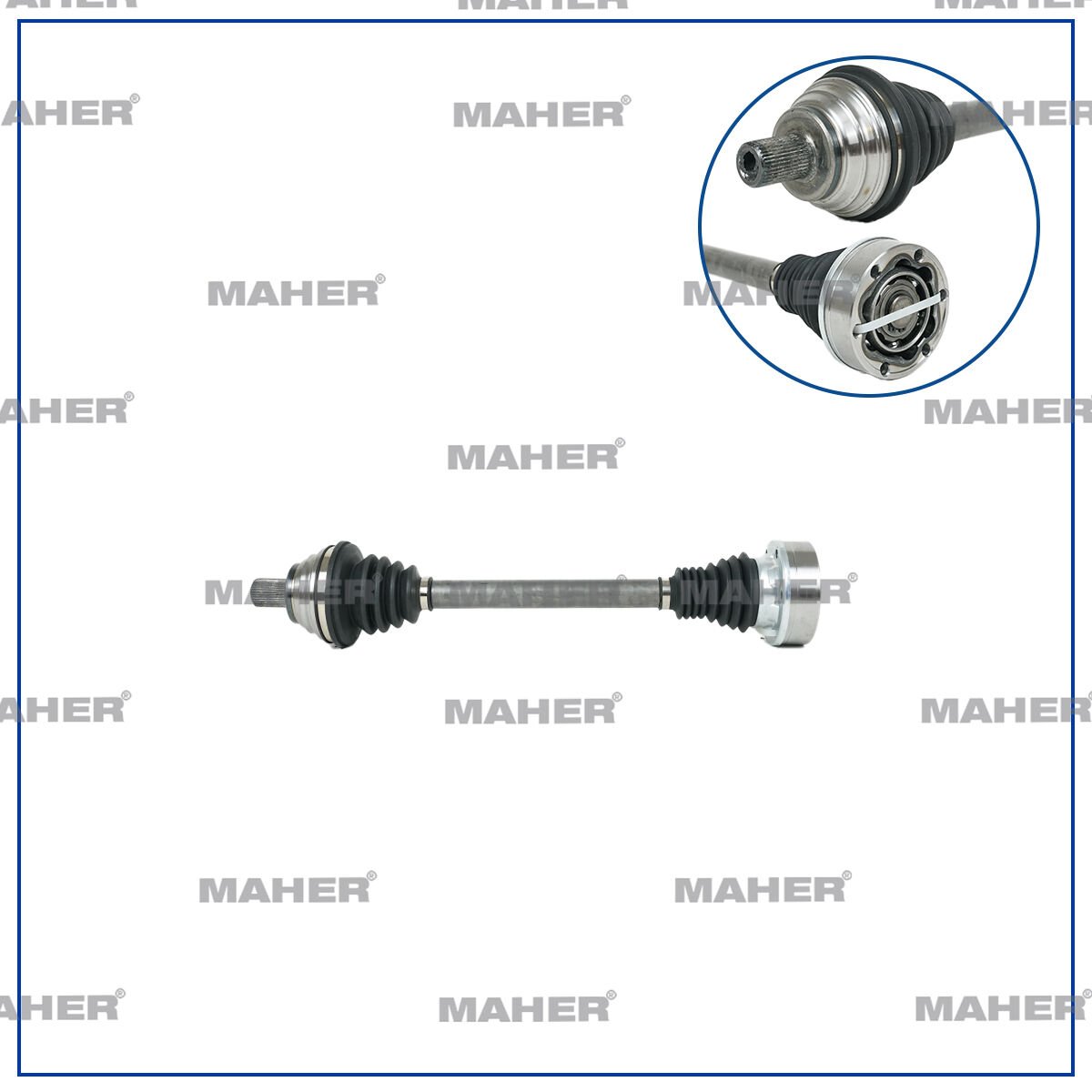 Volkswagen Ön Aks Sol Golf5 Golf6 Jetta Passat Audi A3 Leon 1.2 TSİ  1.4 TSİ 1.6 fsi tdi blf caxa 535mm MAHER 18795 3C0407271AC 3C0407451CX 1K0407271KP GR LA JA