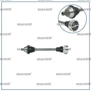 Volkswagen Ön Aks Sol Golf5 Golf6 Jetta Passat Audi A3 Leon 1.2 TSİ  1.4 TSİ 1.6 fsi tdi blf caxa 535mm MAHER 18795 3C0407271AC 3C0407451CX 1K0407271KP GR LA JA