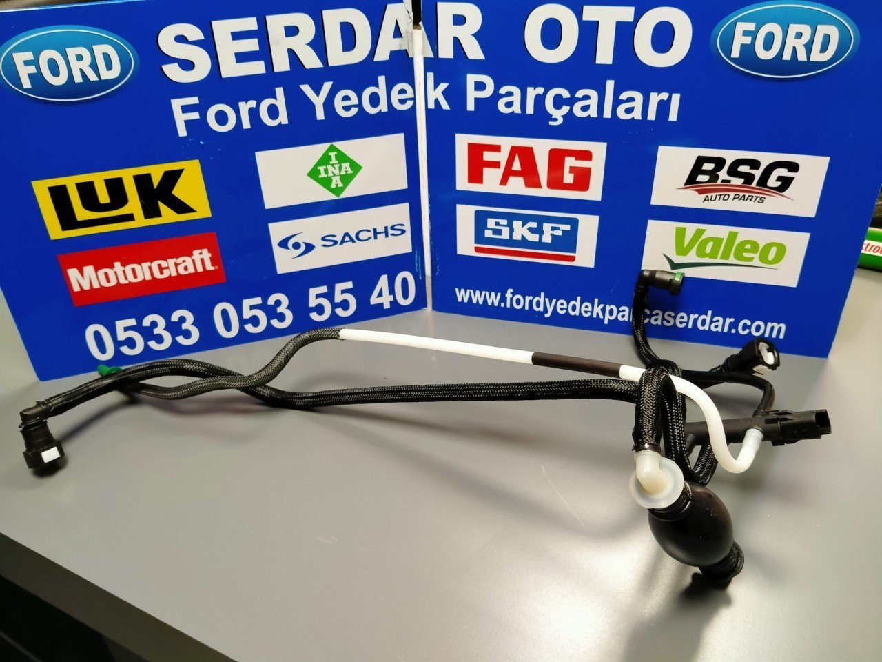 Ford Elcik Yakıt Borusu Komple 1.4 Dizel Tdci Fiesta ve Fusion 2S6Q9D350 30720135