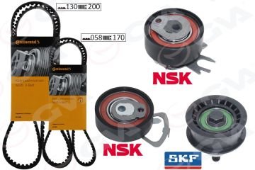 TRİGER KAYIŞ SETİ POLO CORDOBA GOLF4 FABiA BORA 1.4-1.6 16V AMF BCB BBY BUD BBZ BKY AHW AJV AZD CGGB 5 PARÇA 036198119C 036198119A