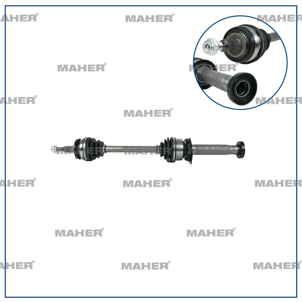 T6 ÖN AKS SAĞ KOMPLE 09-SONRASI 2.0 TDİ 102HP CAAB CAAD 857MM MHR-18557 7E0407272AP