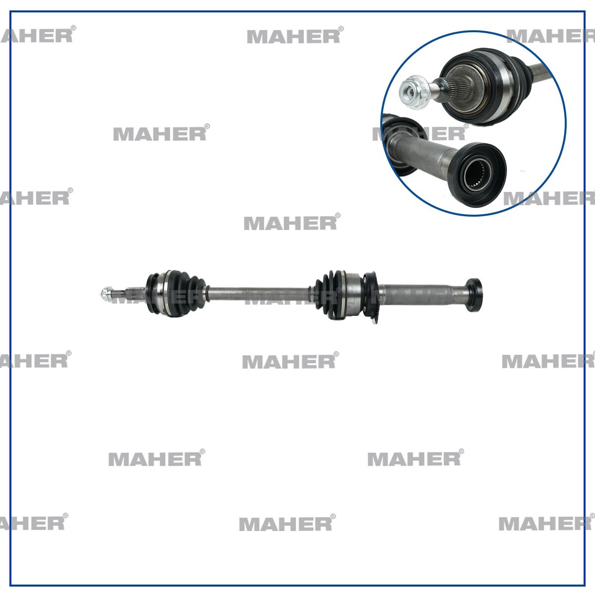 T6 ÖN AKS SAĞ KOMPLE 09-SONRASI 2.0 TDİ 102HP CAAB CAAD 857MM MHR-18557 7E0407272AP AH YK