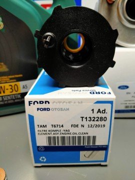 Motor Yağ Bakım Filtre Seti 1.4 1.5 1.6 Euro5 Dizel Motor Fiesta Courier Castrol 5W30