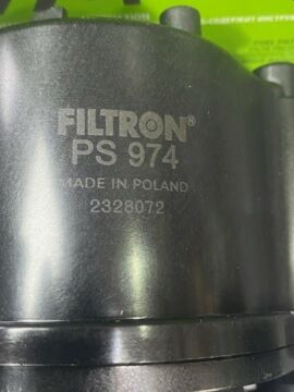 YAKIT Mazot FİLTRESİ MÜŞÜRLÜ 1.4 TDCİ İESTA FUSİON 2008-2010 YILLAR ARASI FİLTRON PS974