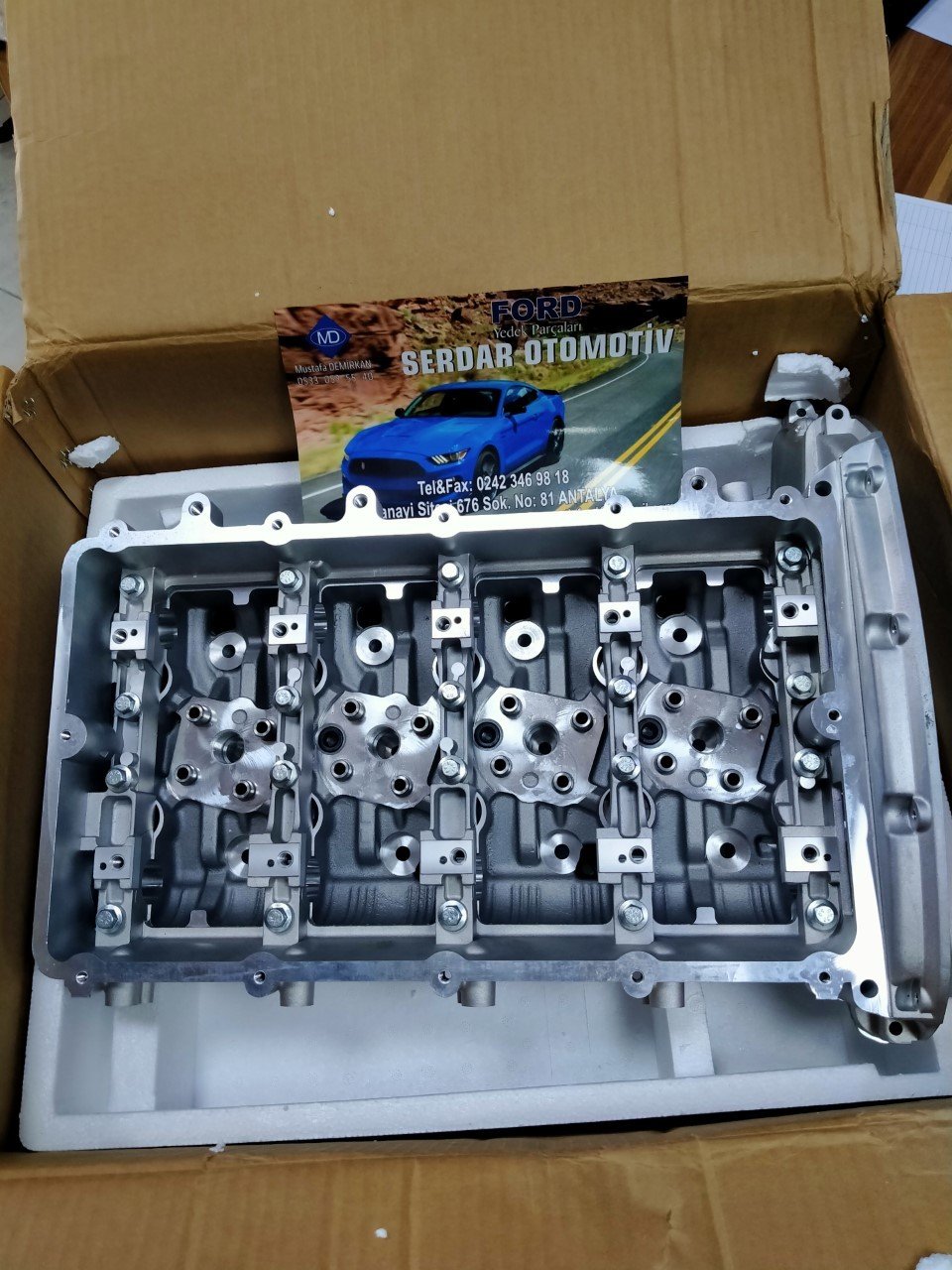 Silindir kapağı 2.4 Dizel V184 ORJİNAL FORD 2002-2006 arası Transit