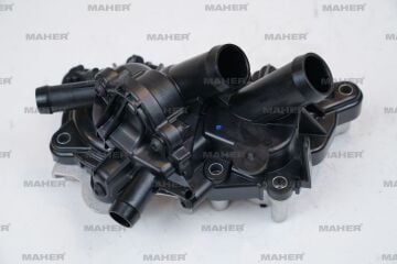 DEVİRDAİM SU POMPASI KOMPLE GOLF7 POLO PASSAT AUDİ A3 LEON 1.2-1.4 TSİ 2013=>(5 girişli)+TERMOSTAT+SU POMPASI) (CHPA-CHPB-CJ MHR-17363 04E121600AL AR BD 3-K-ÜST