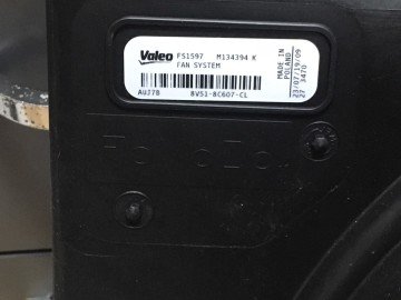Fan motoru 1.5 1.6 Dizel Orjinal Fiesta
