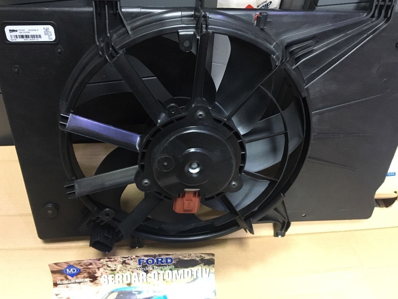 Fan motoru 1.5 1.6 Dizel Orjinal Fiesta