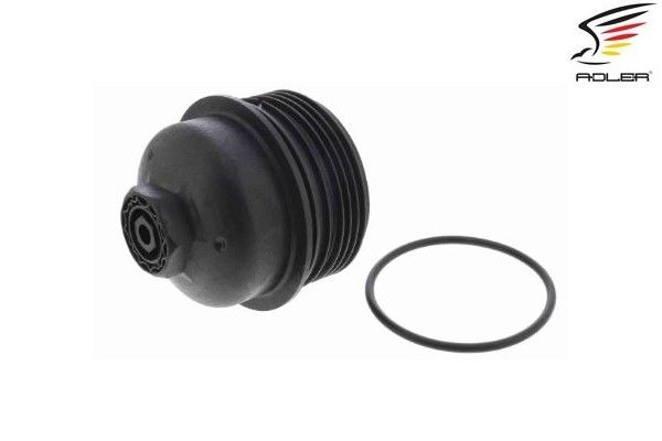 YAĞ FİLTRE KAPAĞI TASI VW MAHLE TİPİ GOLF7-A3-LEON-PASSAT-TİGUAN 13-SONRASI CLHA-CRKB-CLHB-DCXA-DCZA-CRLB-DDYA 1,6 TDİ-2,0 TDİ 03N115433A ADLER PREMIUM GERMANY 4-K-PİS-KAR