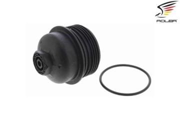 YAĞ FİLTRE KAPAĞI TASI VW MAHLE TİPİ POLO GOLF7-A3-LEON-PASSAT-TİGUAN 13-SONRASI CLHA-CRKB-CLHB-DCXA-DCZA-CRLB-DDYA 1,6 TDİ-2,0 TDİ 03N115433A ADLER PREMIUM GERMANY 4-K-PİS-KAR