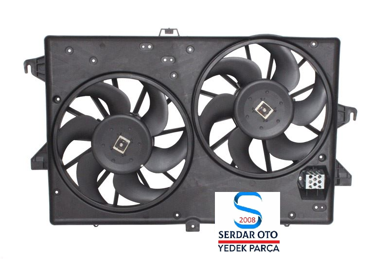 Ford Mondeo Fan Motoru Çiftli Komple 96-2000 arası 95BB8C607BB