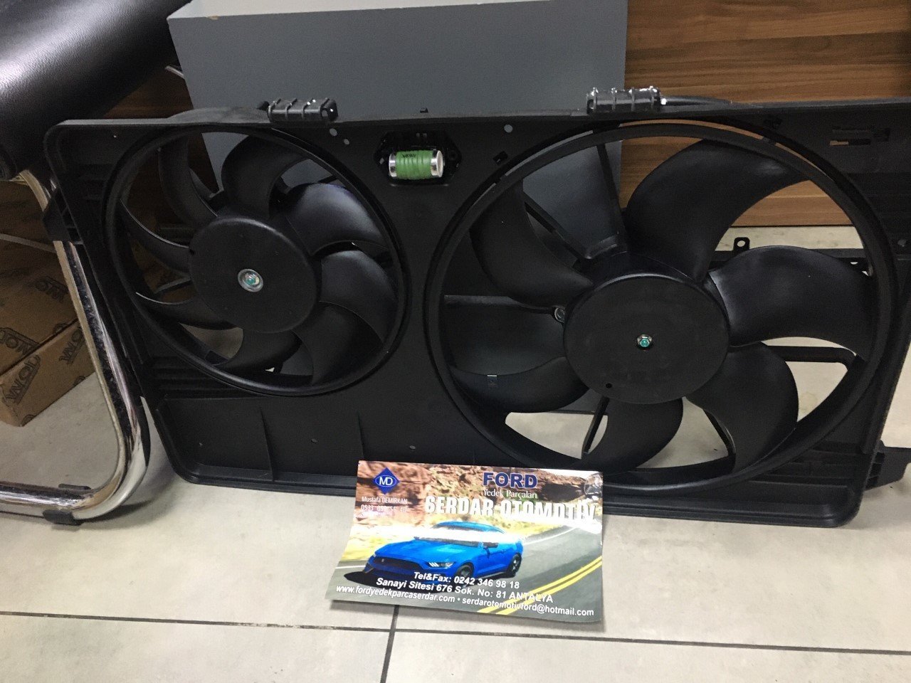 Fan motoru komple çiftli Kale Connect Kale 351340